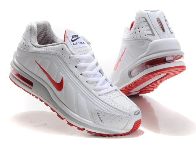 New Men'S Nike Air Max Ltd White/Red